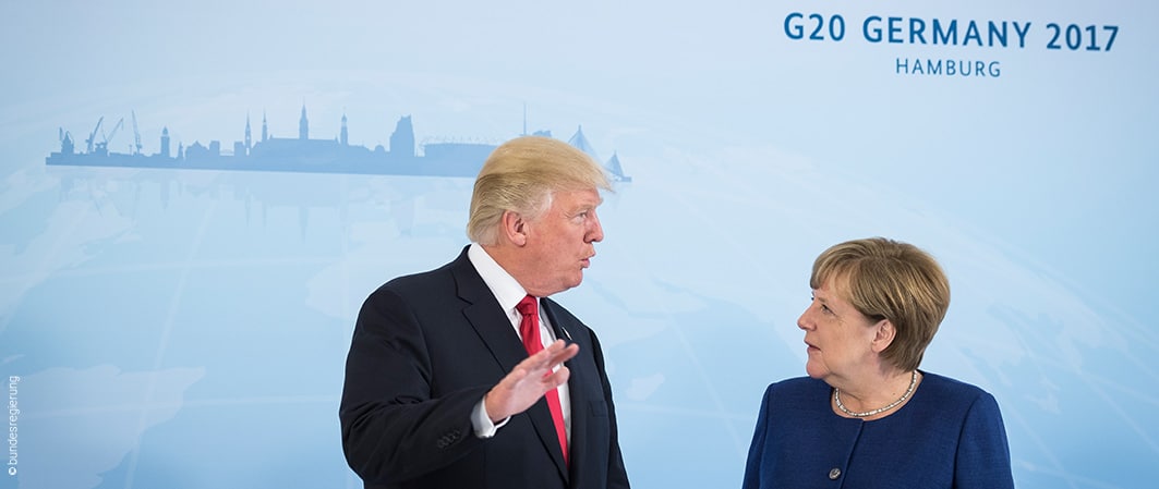 Am Rande des G 20 Gipfels in Hamburg